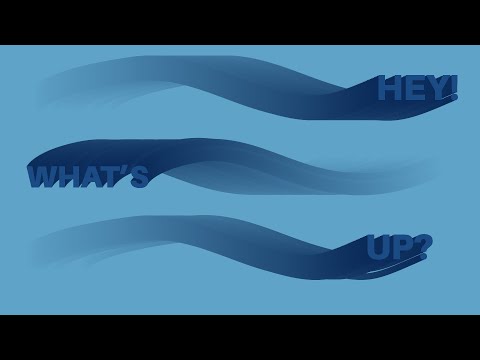 COOL TEXT EFFECT IN ADOBE ILLUSTRATOR | BLEND TOOL