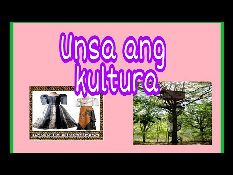 Grade 3 Araling Panlipunan || Unsa Ang Kultura || Kultura || Quarter 3 ...