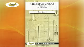 Christmas Carols Volume 1 - Brass Quartet - Richards - Tierolff