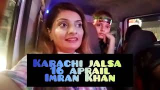 Karachi Jalsa 2022 Imran Khan Samreen Daily Vlog