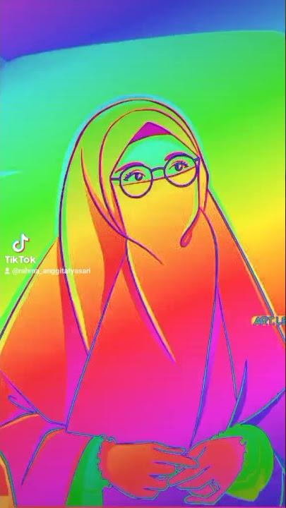 tik tok || kartun muslimah