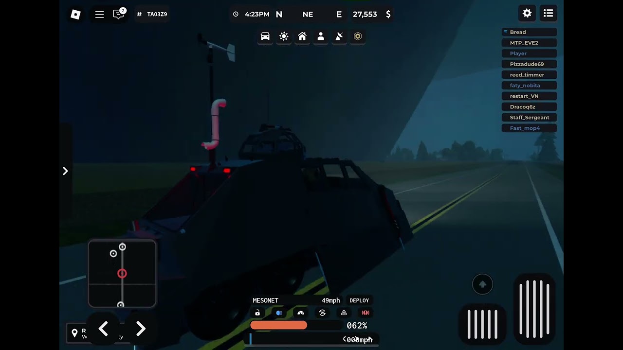 I went inside a wedge! In Roblox Twisted!