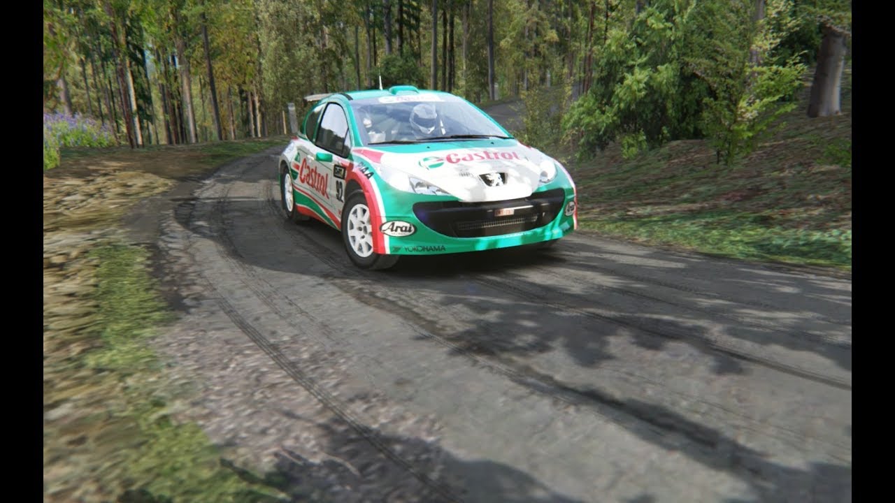 Peugeot 207 S2000 Rally at Peklo - YouTube