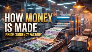 How Countries Print Money – Inside the World's Most Secure Banknote Factory #MoneyFactory