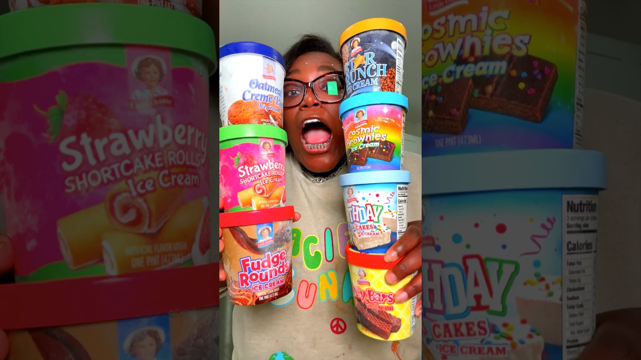 Я попробовала все вкусы мороженого Little Debbie, которые смогла найти, и оценила их все по шкале...