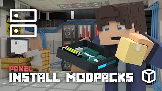 how to install modpacks on a minecraft server