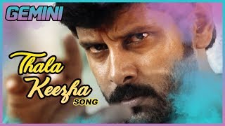 Gemini Tamil Movie Songs | Thala Keezha Video Song Vikram | Kiran Rathod | Barathwaj