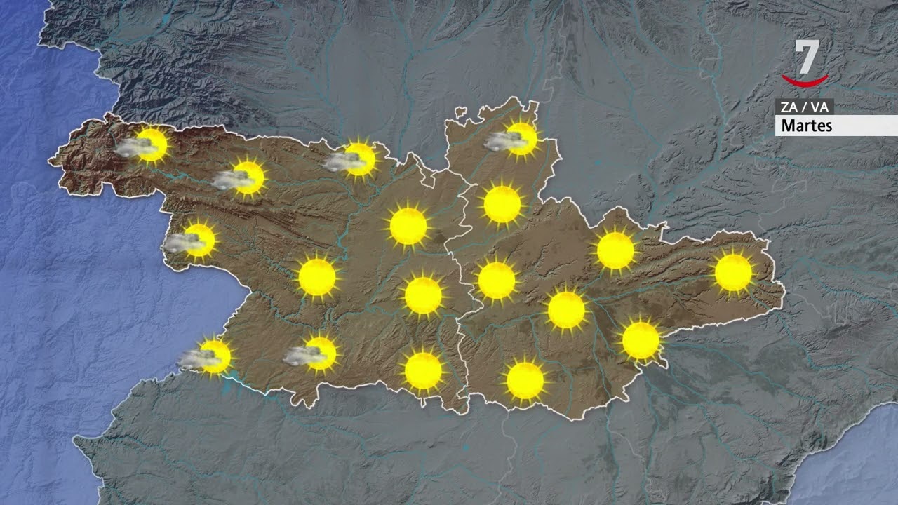 El tiempo en Castilla y León (17/08/2026)