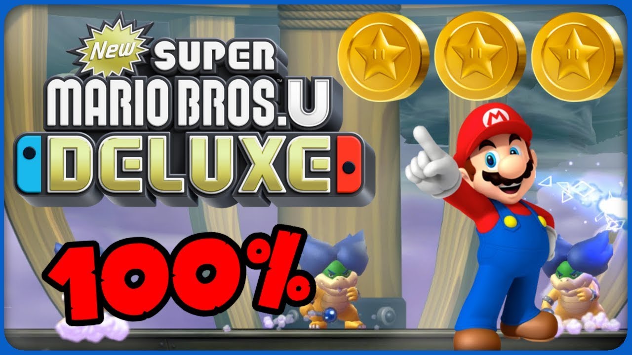 7-C Ludwig's Clockwork Castle ❤️ New Super Mario Bros. U Deluxe ❤️ 100% All Star Coins