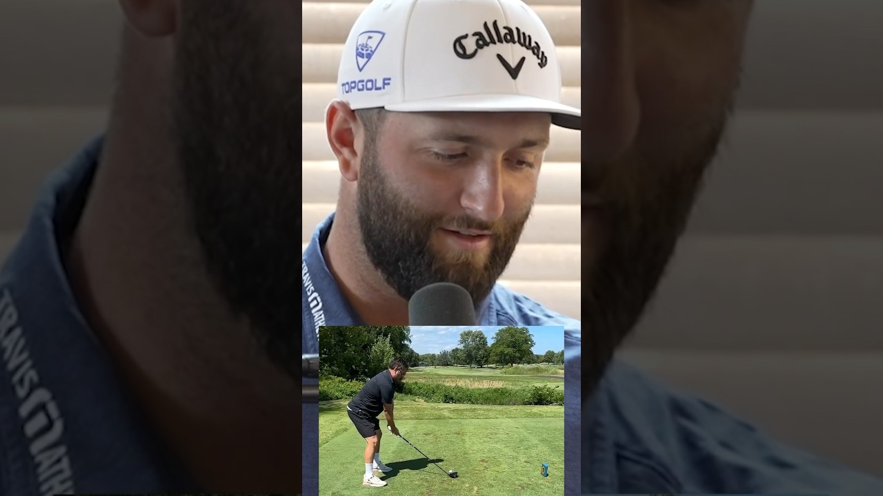 Jon Rahm SHOCKED By Big Cats Golf Swing YouTube
