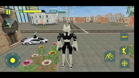 Cat Robot Car Game - Cat Transformation Car Gameplay Android