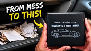 Is Your Glove Box a Mess Try This Simple Organizer