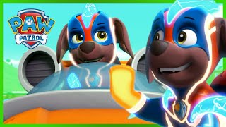 Zuma's Best Mighty Pup Rescue Moments and More! - PAW Patrol - Cartoons for Kids Compilation