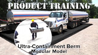 UltraTech Product Training - Ultra-Containment Berm, Modular Model @ultratechvideos