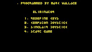 ZX Spectrum Longplay [277] Eliminator (Alternative Software) (EU