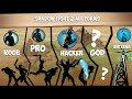 Shadow Fight 2 Noob,Pro,Hacker,God All Shadow Forms!