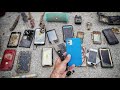 I found 14 phones underwater treasure hunting