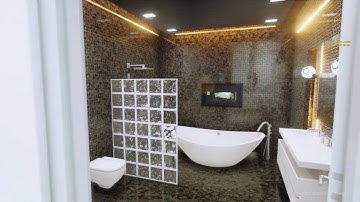 Running Unreal Engine 4 Penthouse Interior Tour Demo on a Laptop with a GTX 960 eGPU