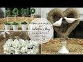 DOLLAR TREE VALENTINES DIY FARMHOUSE NEUTRAL DECOR