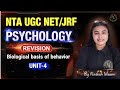 UGC NET Psychology Unit 4 Revision | Biological Basis of Behavior | मनोविज्ञान | NTA NET/JRF 2025