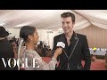 Shawn Mendes on His Gold-Streaked Hair for the Met Gala | Met Gala 2019 With Liza Koshy | Vogue