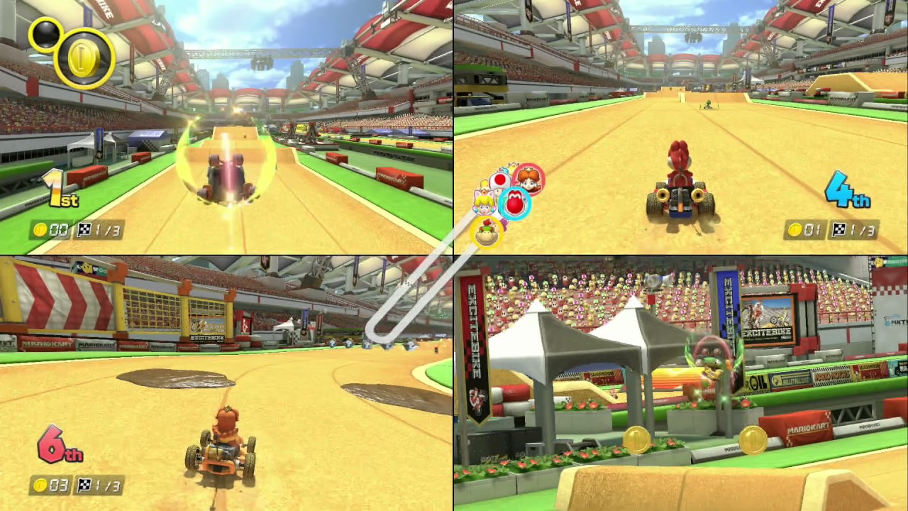 マリオカート8デラックス Nintendo Switch 3人でバトル MARIO KART8