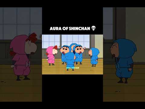 Aura Of Shinchan 💀📈 | Shinchan Aura Moment #shinchan #shorts