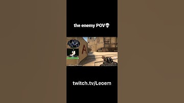 The enemy POV 💀 #csgo #counterstrike #s1mple #niko #shroud #kennys