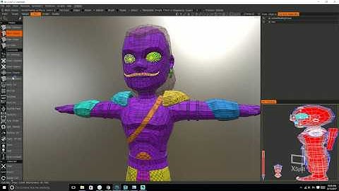 Texture painting in 3D Coat - p1 | Unwrapping and uvsets