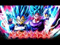 (Dragon Ball Legends) THE ULTIMATE TEAM-UP! 14 STAR SSBKK GOKU/SSBE VEGETA TEAR THROUGH EVERYTHING!