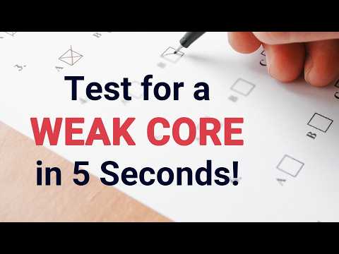 Why 90% of People Have a Weak Core (Test Yourself in 5 Seconds!)