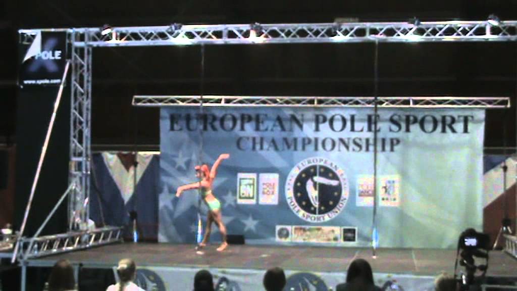 FEELING WOMAN, Jordana de Haro, 5ª clas campeonato de Europa de Pole Sport 2012