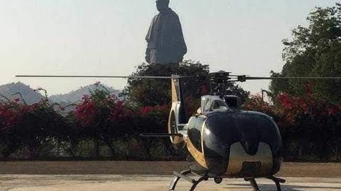 Statue of Unity | Helicopter View | Gujarat, India