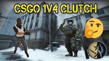 CS GO 1v4 Clutch Office 👌