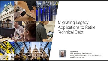 Migrating Legacy Applications to Retire Technical Debt