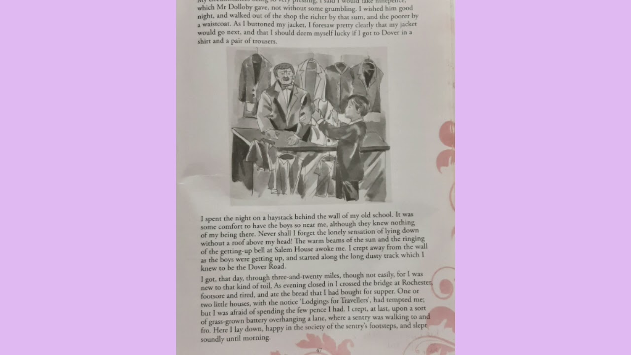 Class 8, Snowflakes, Ch-8 'I Run Away to Dover'