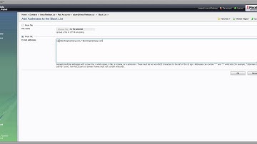 Adding emails to Whitelist and Blacklist for Spam Assassin in Plesk 9