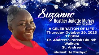 A Service of Thanksgiving for the Life of Suzanne Murray
