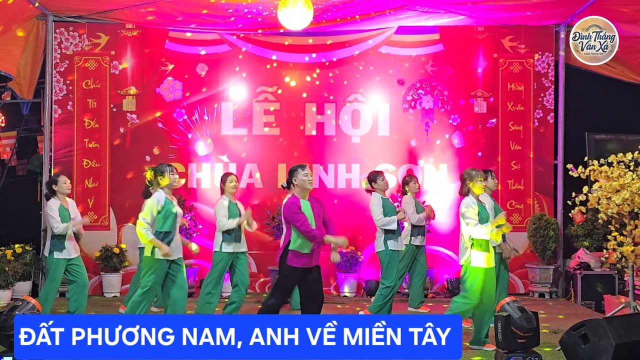 Lk Đất Phương Nam ,Anh Về Miền Tây dân vũ Hồng Thắm 💃🌾🎶