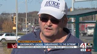 Leavenworth commissioner's remarks called racist