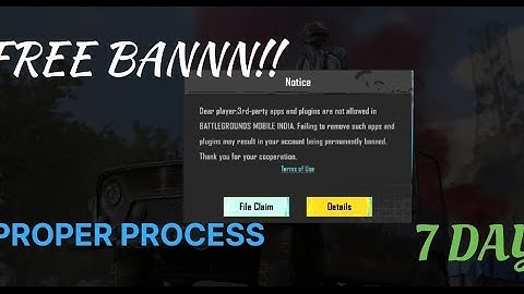 HOW TO BAN AND SECURE  BGMI ACCOUNT PROPER PROCESS FREEEE‼️‼️‼️‼️ ||BGMI||
