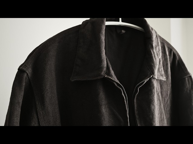 COMOLI 26SS ヘンプダック ジップショートジャケット - YouTube