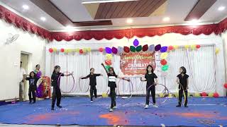 Chinmayi School hula hoops dance - 2024 annual day
