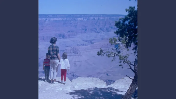 Gramma Ruth at the Grand Canyon, 1964