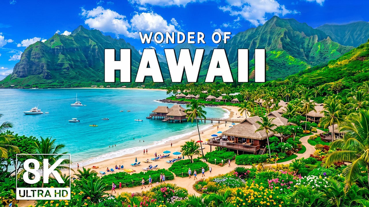 ⁣Wonders Of Hawaii | The Most Amazing Places in Hawaii | Travel Video 4K