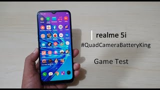 Realme 5I Review - Game Test