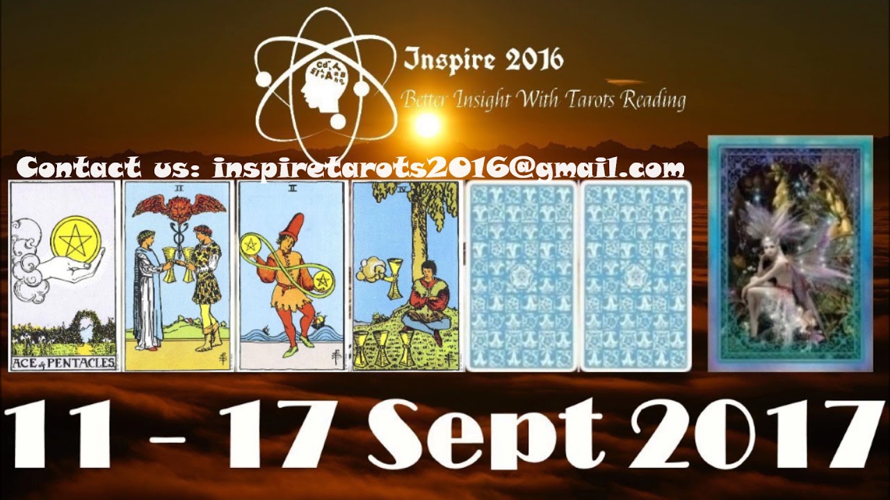 Scorpio Weekly Tarot Reading 11 - 17 September 2017