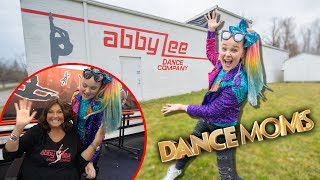 TOUR OF THE 'DANCE MOMS' SET! (ALDC Original Studio!)  JoJo Siwa