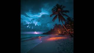 Thunder and Lightning ⚡ Tropical Rain EDM | Festival Trance &amp; Beach Party Electronic Music