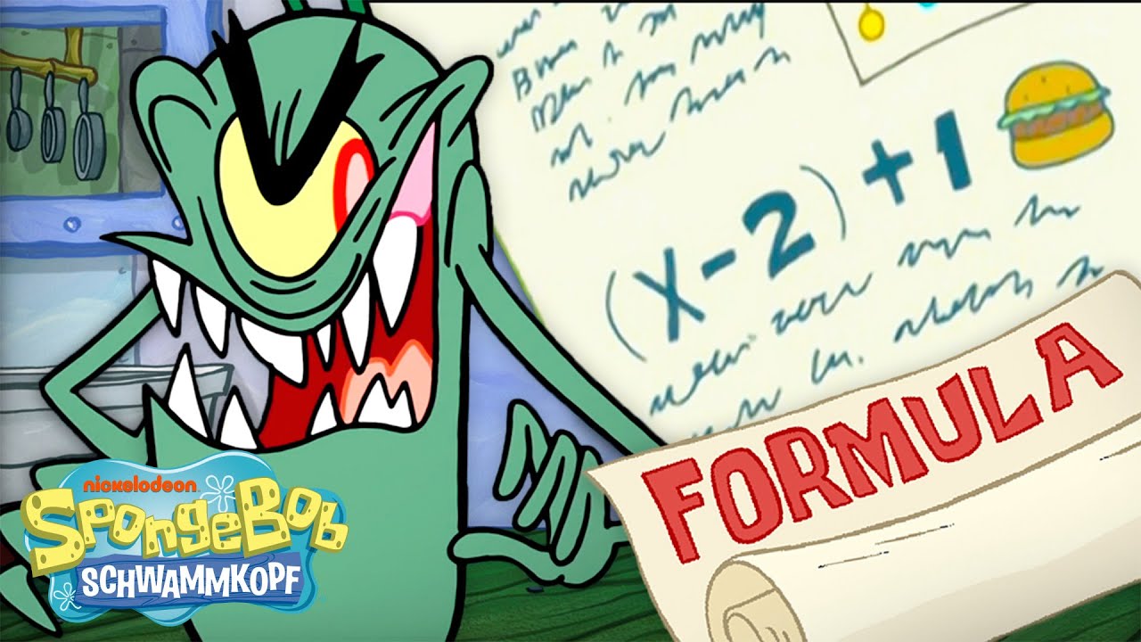 SpongeBob | Plankton STIEHLT die Geheimformel 60 Minuten lang 😱 | SpongeBob Schwammkopf